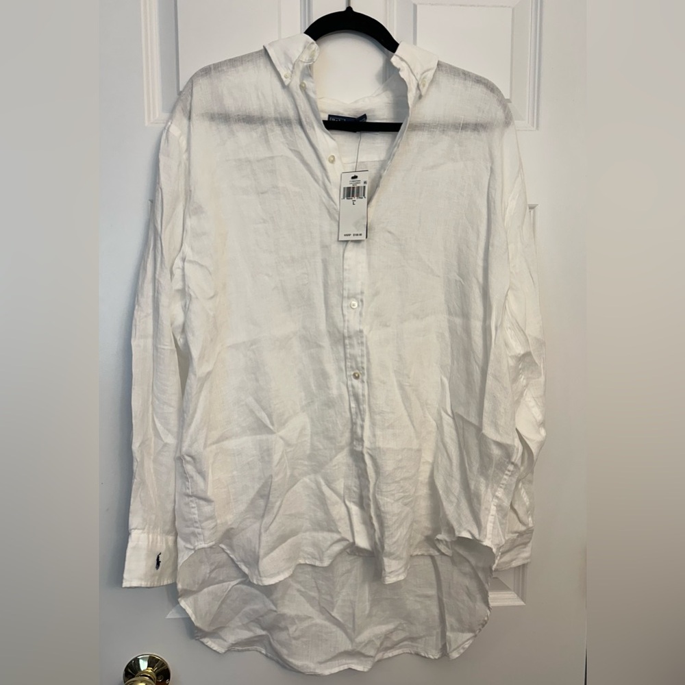 Polo by Ralph Lauren Women's White Shirt